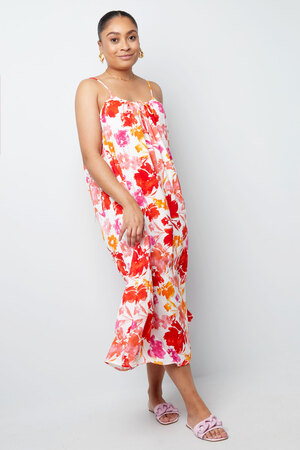 Dress floral print - pink/orange h5 Picture9